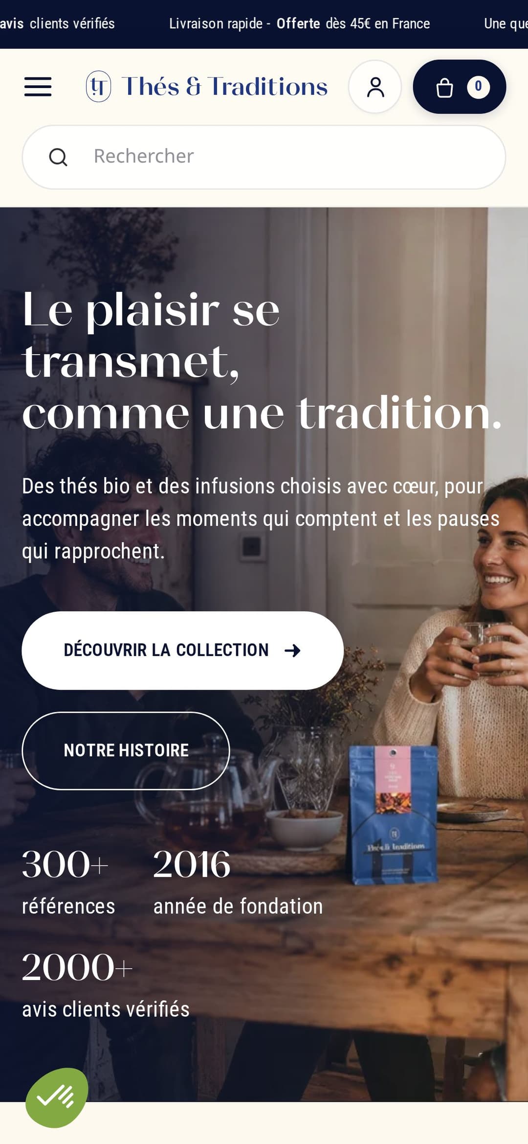 Amélioration continue e-commerce — rendu mobile